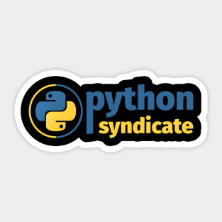 Python Syndicate Sticker